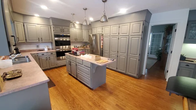 Cabinet Painting Project