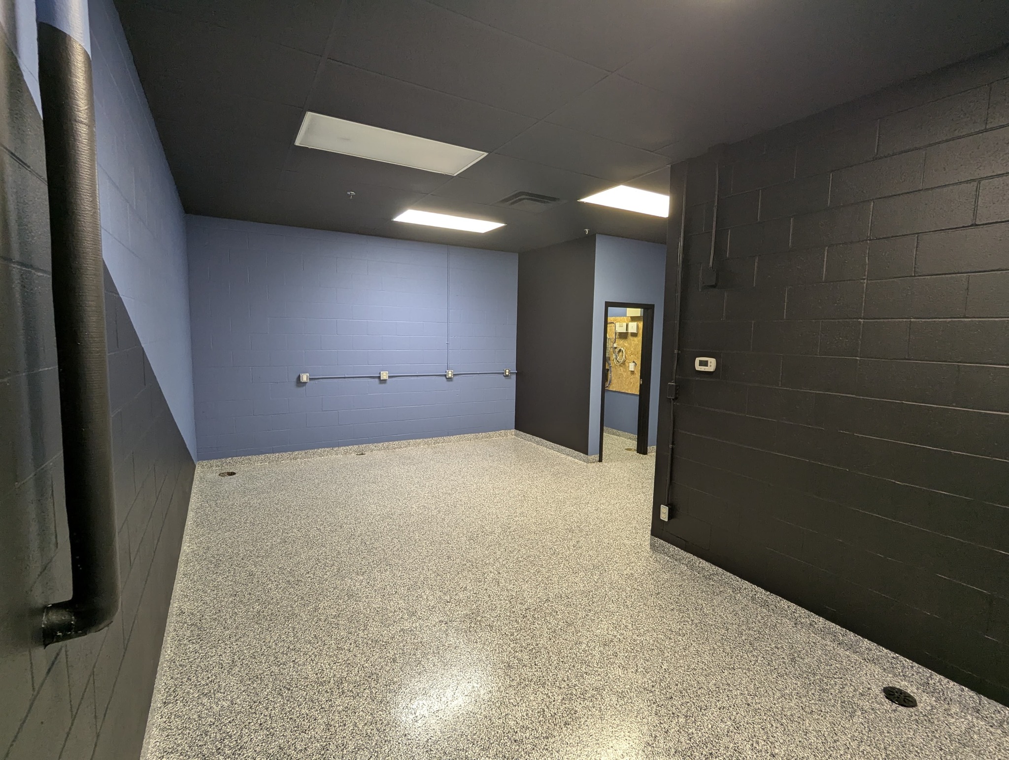 Modern Edmonton commercial painting project