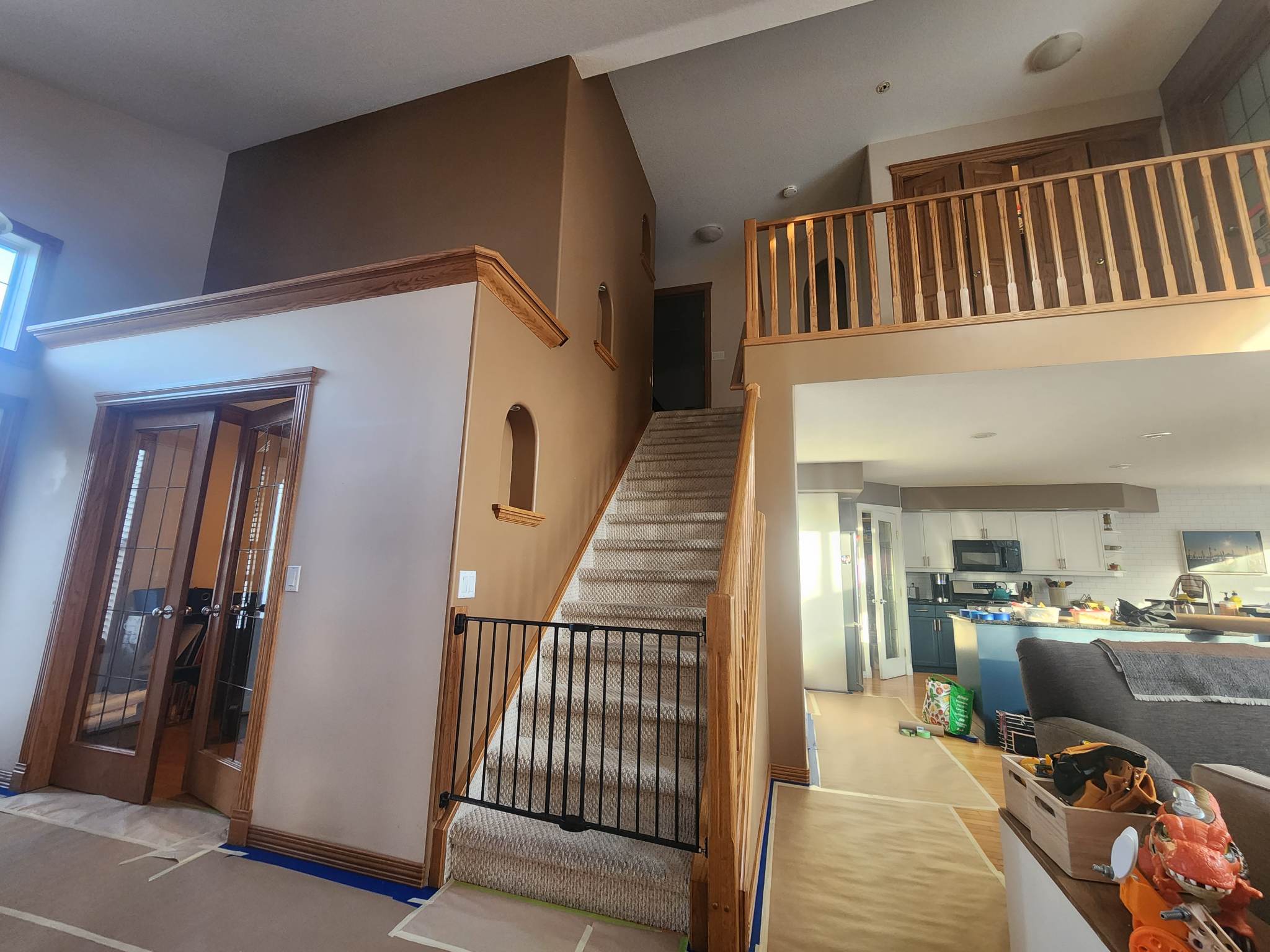 Stairwell & Walls - Before