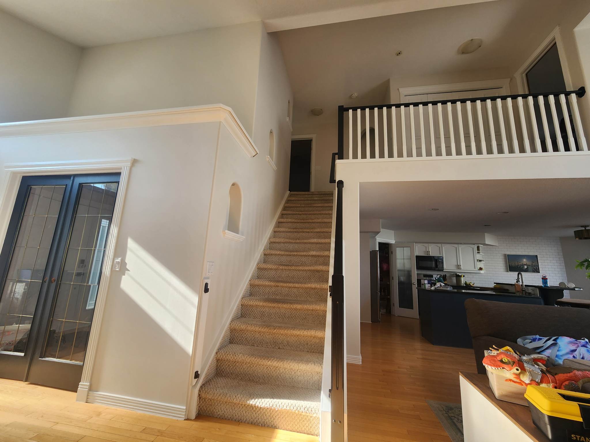 Stairwell & Walls - After